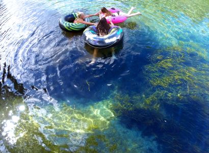 Tubing on the Rainbow River - Courtesy of Julie Mancini Photography