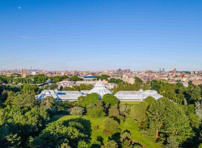 New York Botanical Garden facing Fordham Plaza - Credit: Courtesy of NYBG